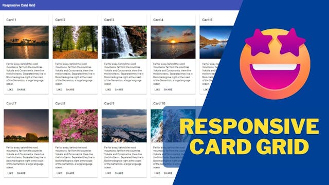 Cover Image for Create a responsive card grid in Angular with CSS (2023 edition)