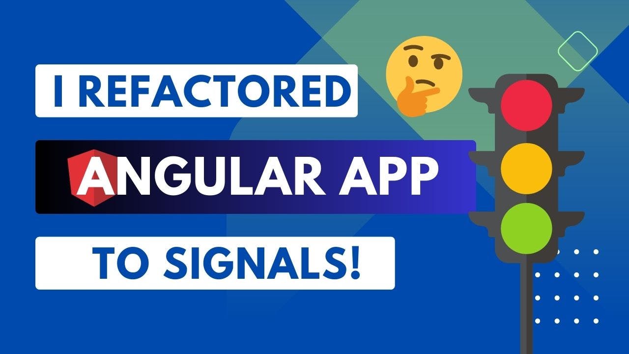 Cover Image for I refactored my Angular and Firebase Sign up App to Signals!