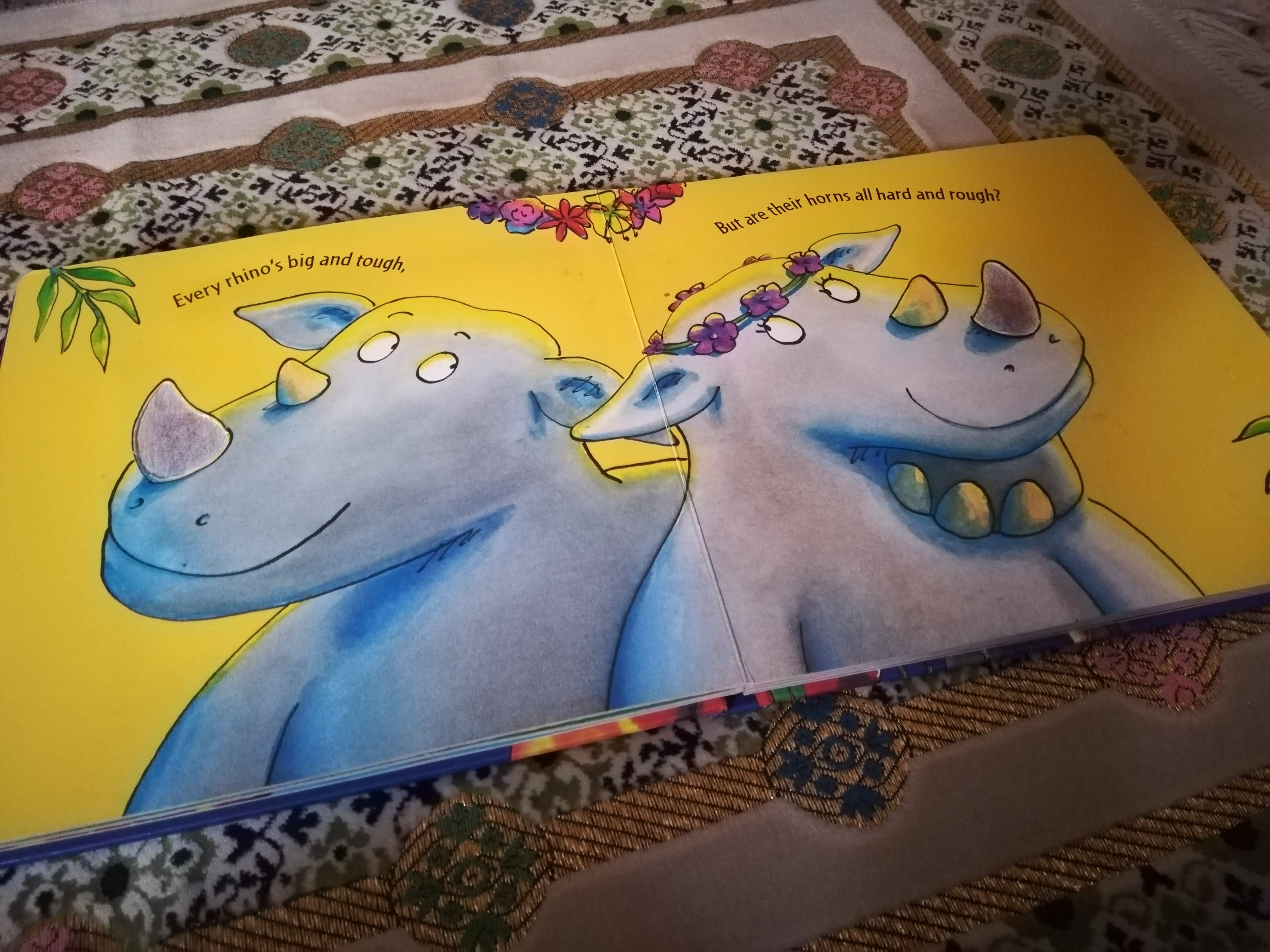 The twins just loved this book before bedtime